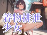 路地裏脱糞少女